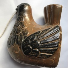 Turkey Bird String Holder Ceramic Stoneware Vintage   153122541260